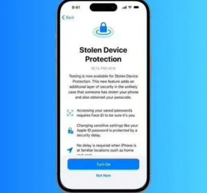 涞水苹果授权维修店分享被盗设备保护功能开启方法