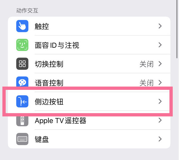 涞水苹果14维修店分享iPhone14 Plus侧键双击下载功能关闭方法 