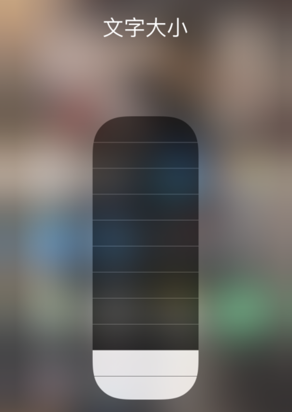 涞水苹果手机维修分享小技巧：在 iPhone 控制中心快速调节字体大小 